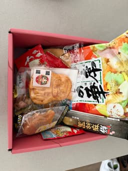 Japanese snack box